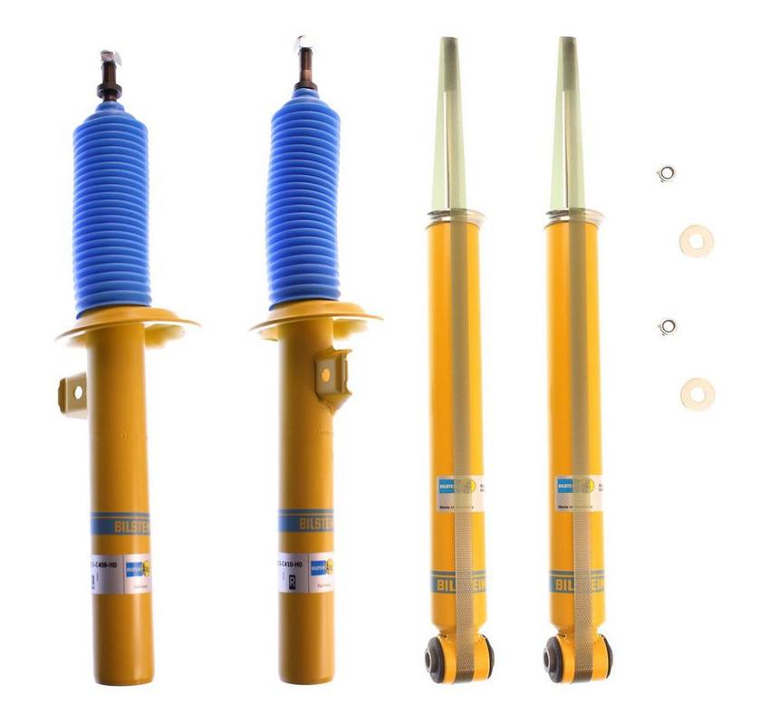 BMW Suspension Strut and Shock Absorber Assembly Kit - Front and Rear (B6 Performance) 33526785997 - Bilstein 3815959KIT